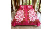 Hot Sale New Design Rayon Bedsheet Hand Painted Made in Bali